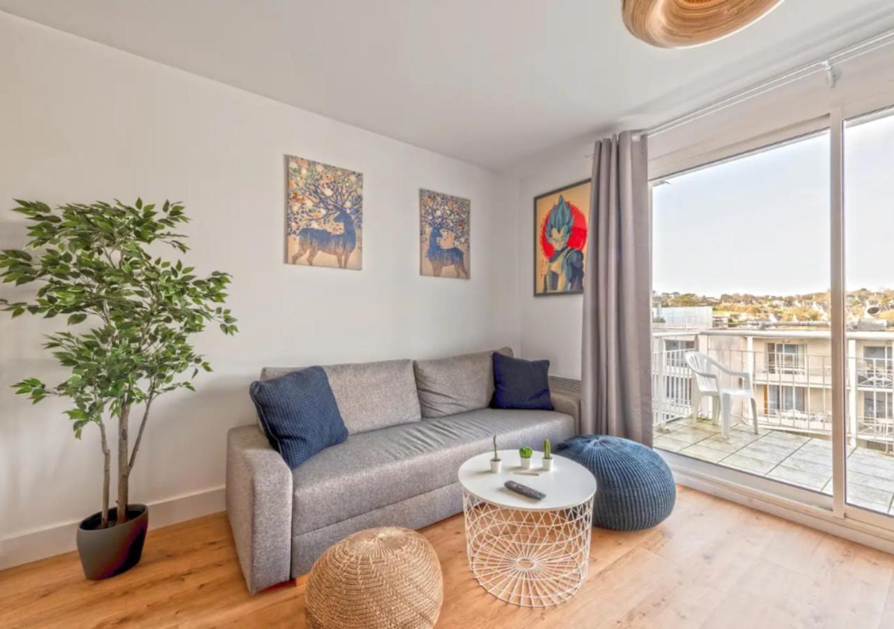 Charmant Appartement Vue Mer - Plougonvelin Exterior photo